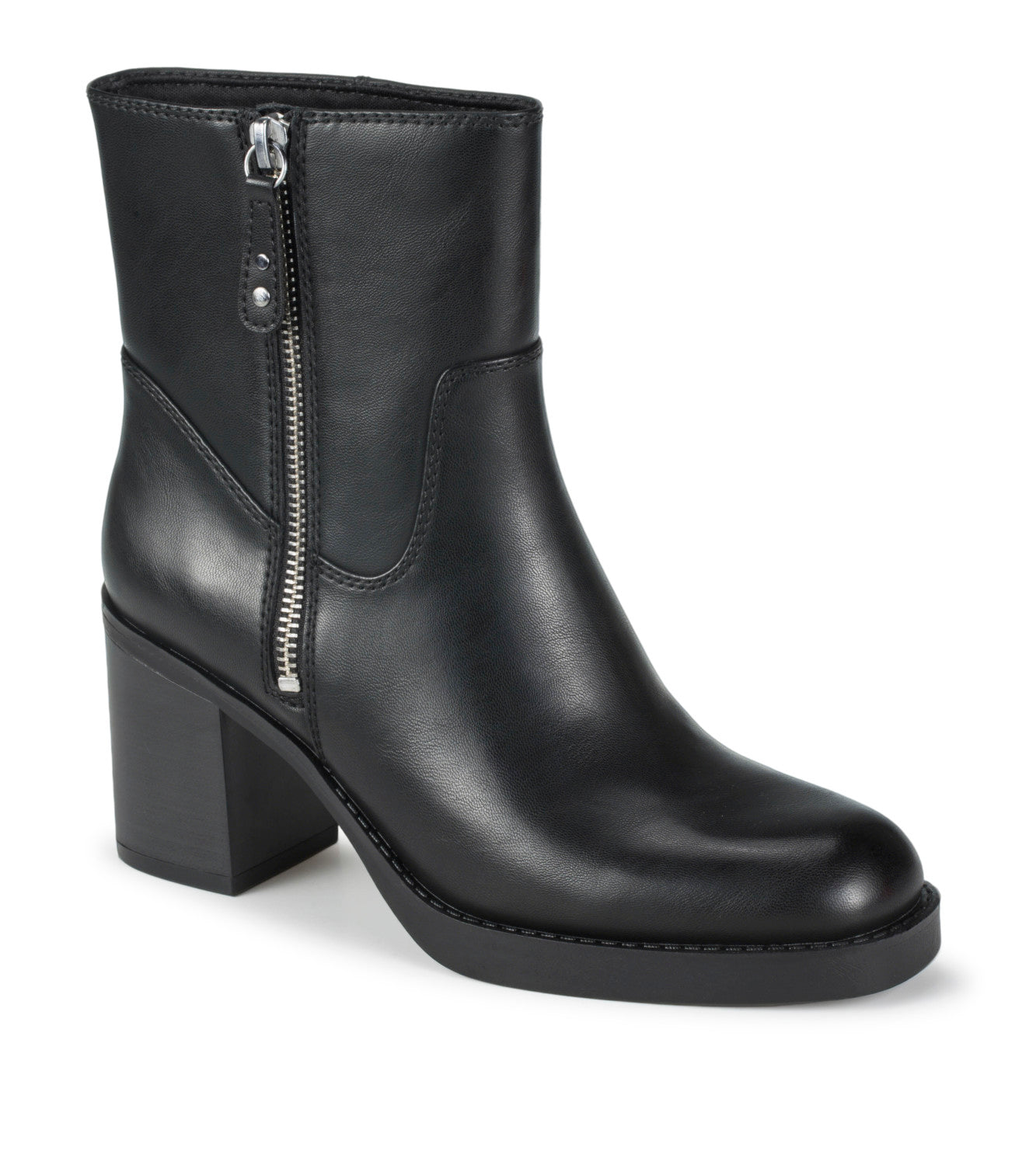 Gretta Block Heel Bootie - Black (BT32109)