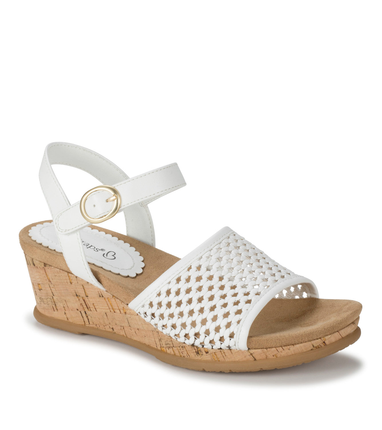 Fernelle Wedge Sandal - White (BT31191)