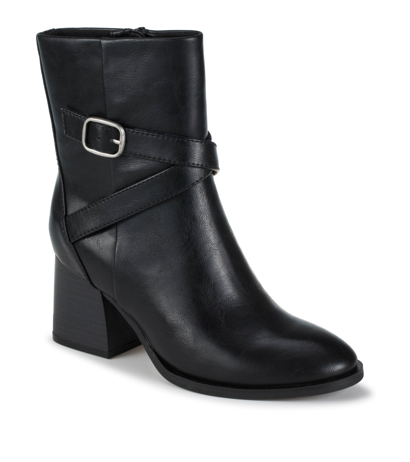 Dorma Block Heel Midi Boot - Black (BT31671)
