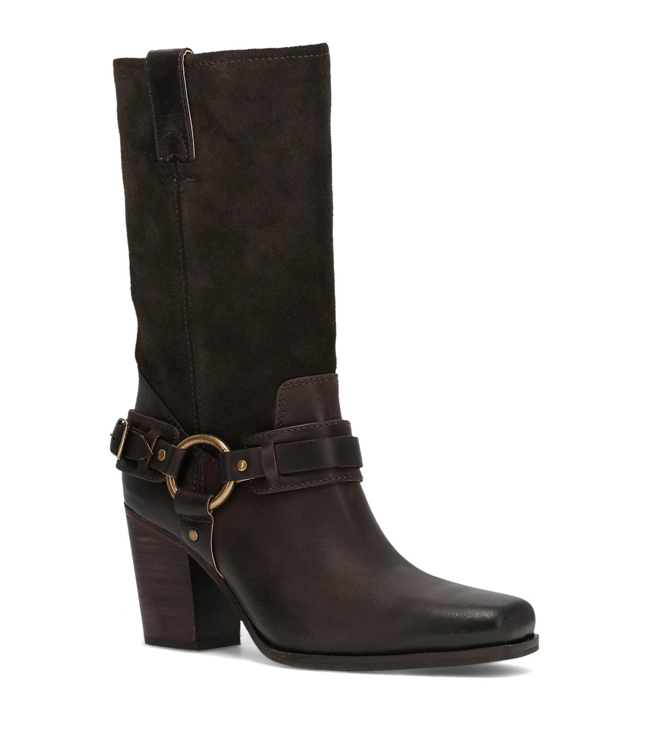 Shiloh Harness Belted - Dark Brown (FR42070-DBRO)