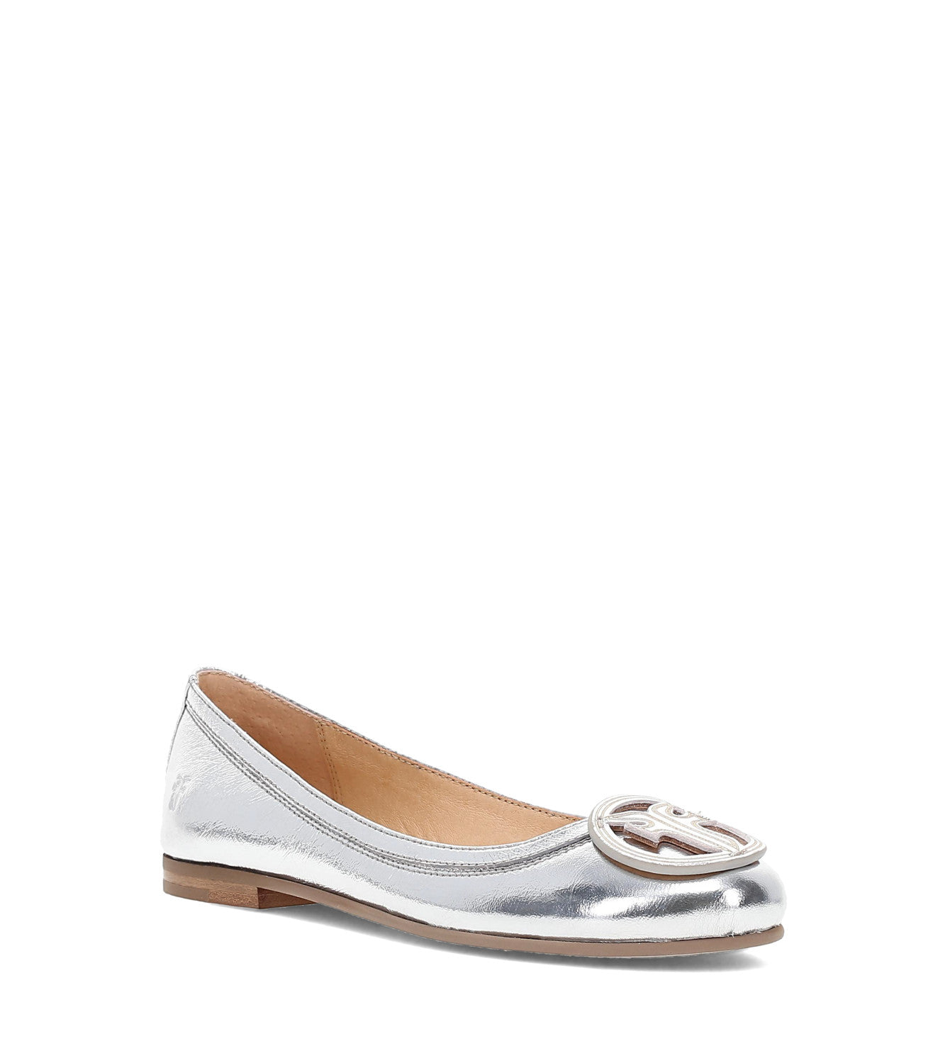 Carson Logo Ballet - Silver (FR41631-SILV)