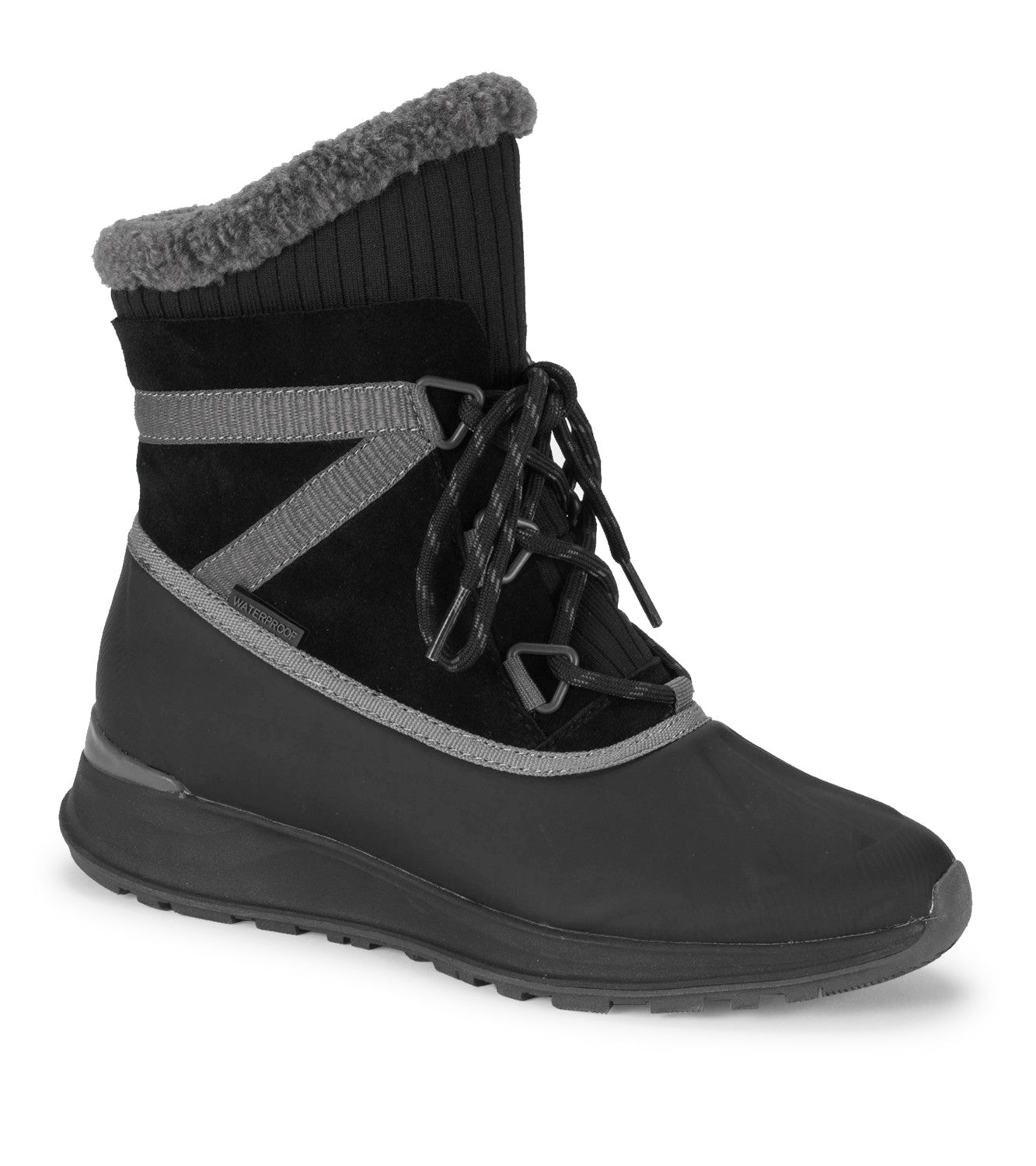 Bandie Waterproof Cold Weather Boot - Black Suede (BT28518)