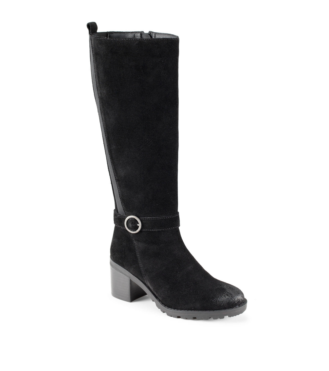 Della Tall Boot - Black Suede (BT30985)
