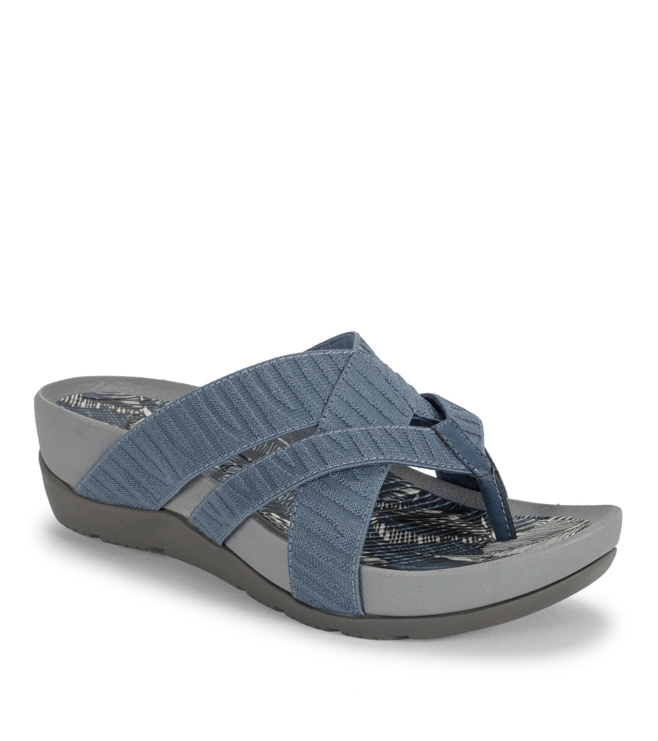 Agatha Slide Sandal - Jean Zebra (BT27882)