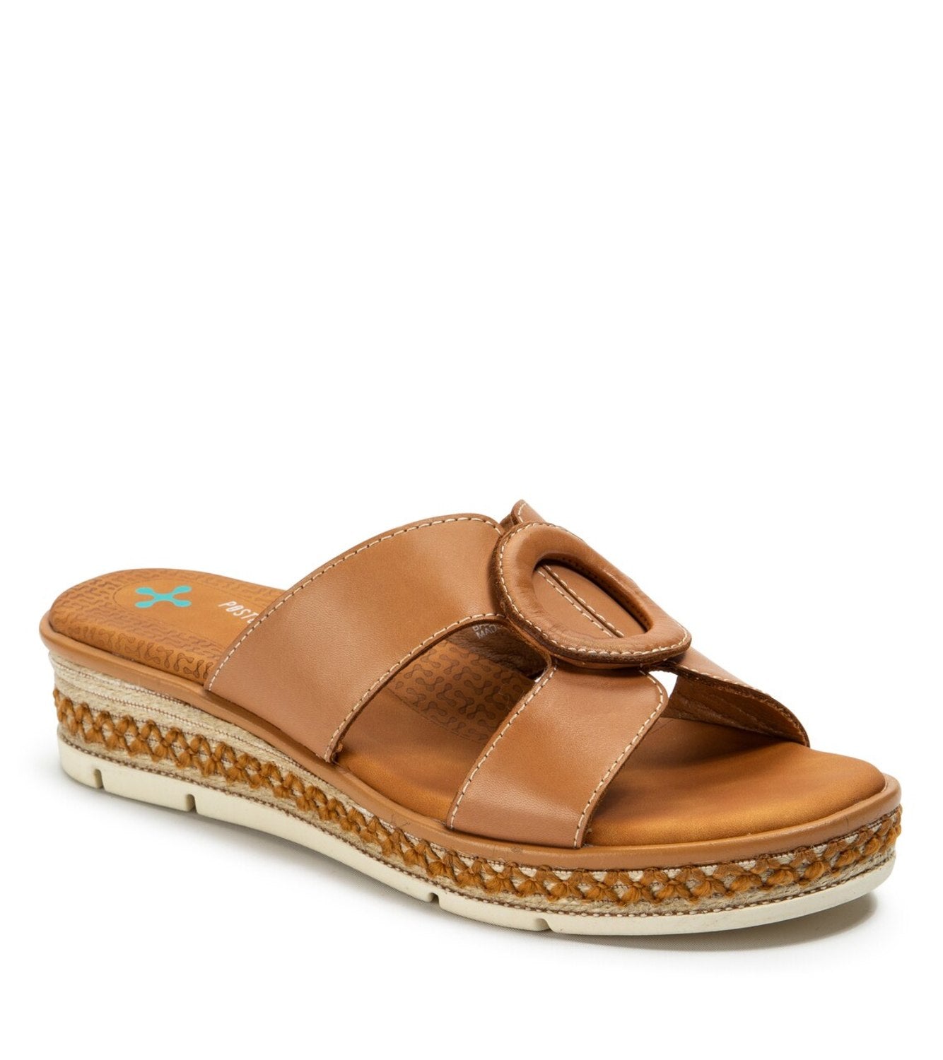 Bliss Espadrille Slide Sandal - Auburn (BT27257)