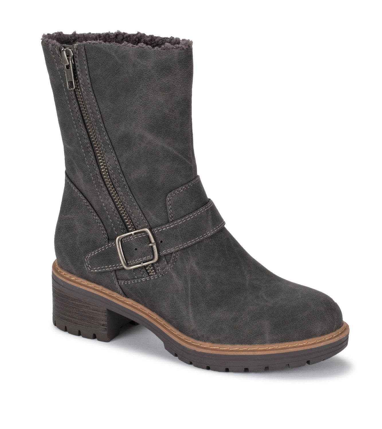 Alary Mid Calf Boot - Slate (BT28377)
