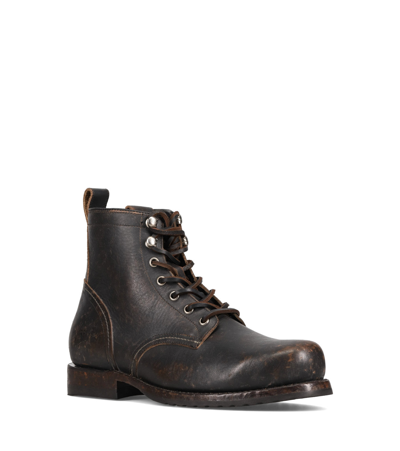 Hudson Workboot Plain Toe - Antique Black (FR41902-BLAC)
