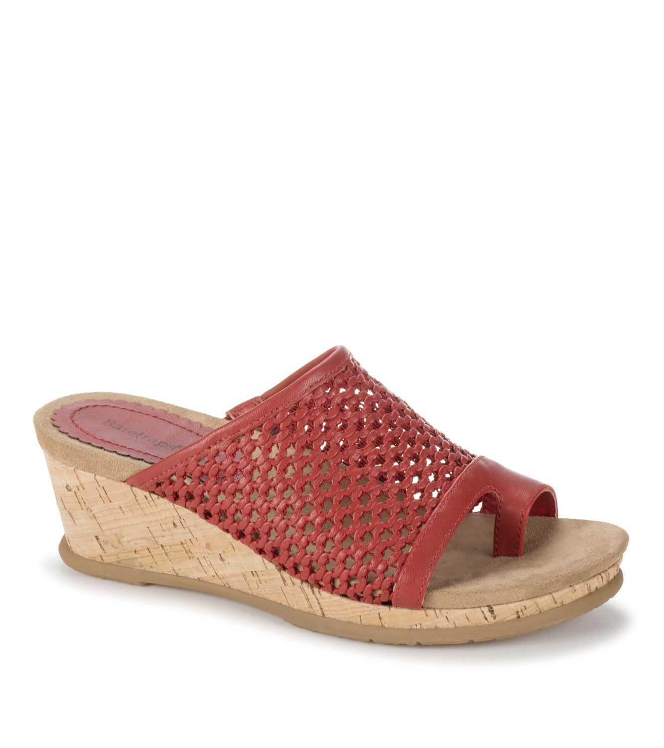 Faye Wedge Sandal - Cherry Red (BT31394)