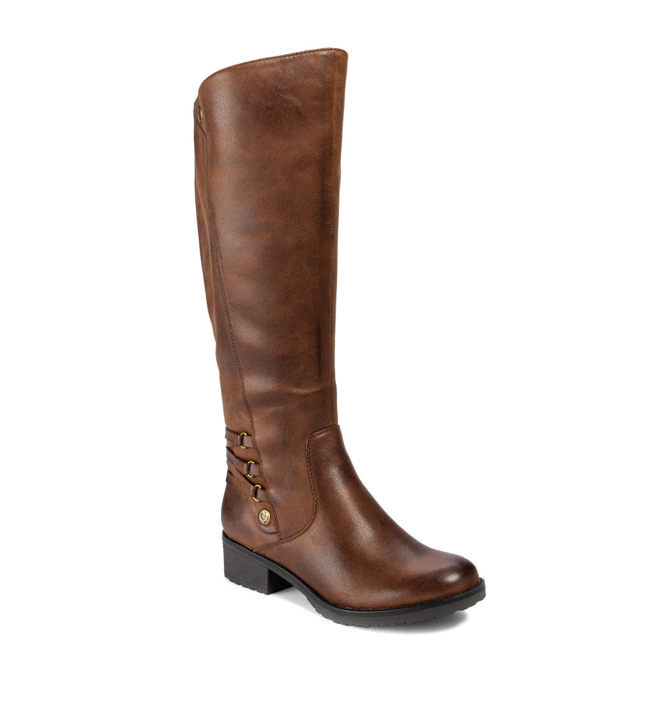 Ornella Wide Calf Tall Boot - Brush Brown (BT26672MWS)