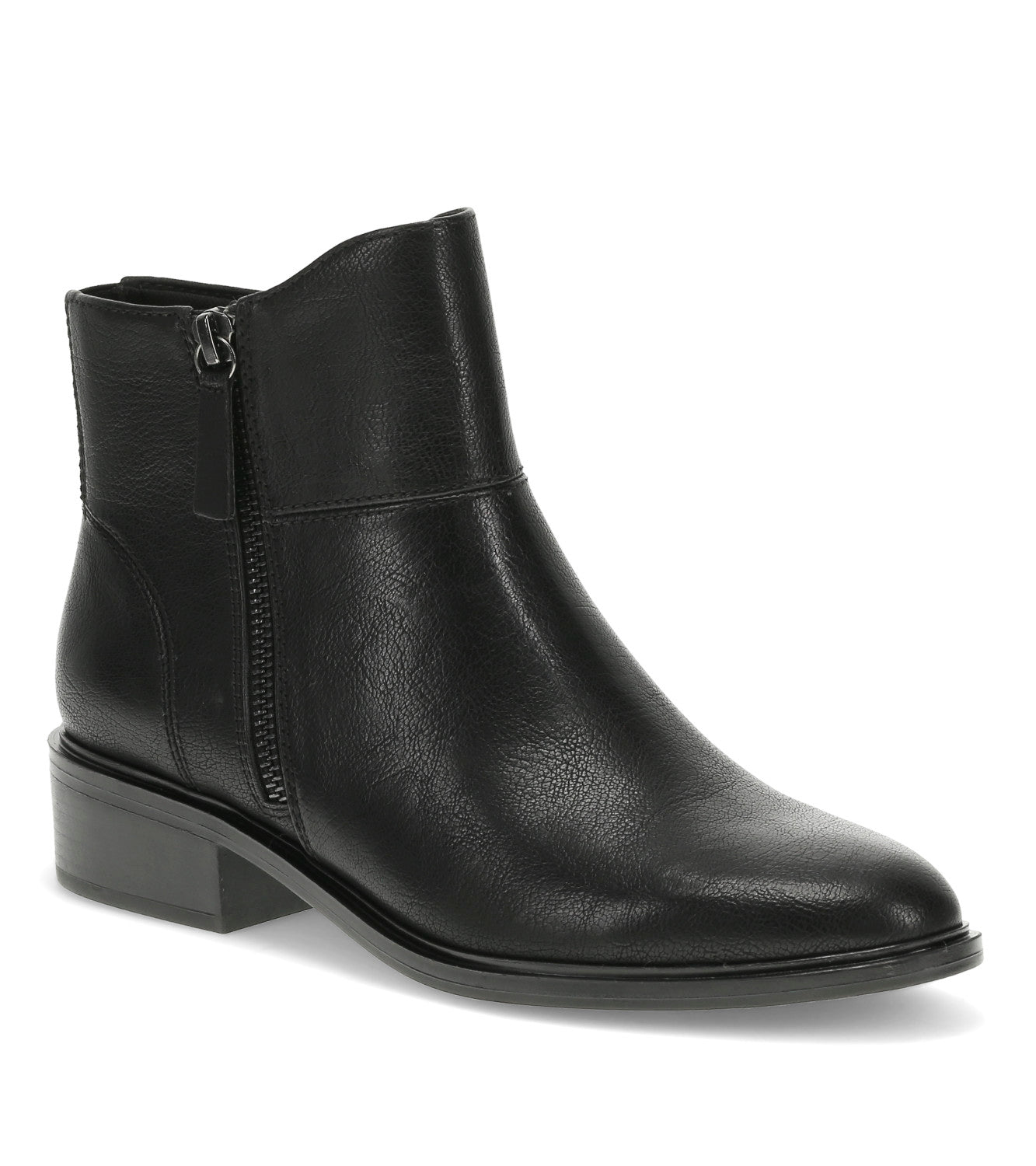 Alona Block Heel Bootie - Black (BT30857W)