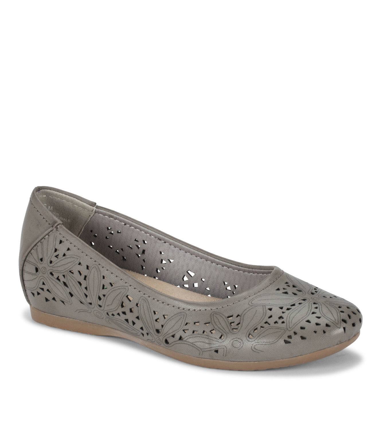 Mariah Casual Flat - Mid Grey (BT29037)