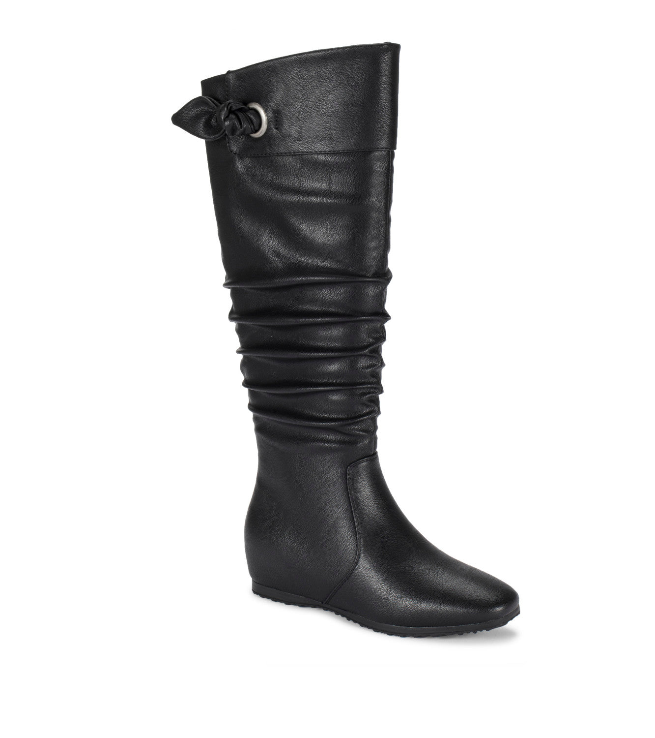 Sable Wide Calf Tall Boot - Black (BT28295WC)