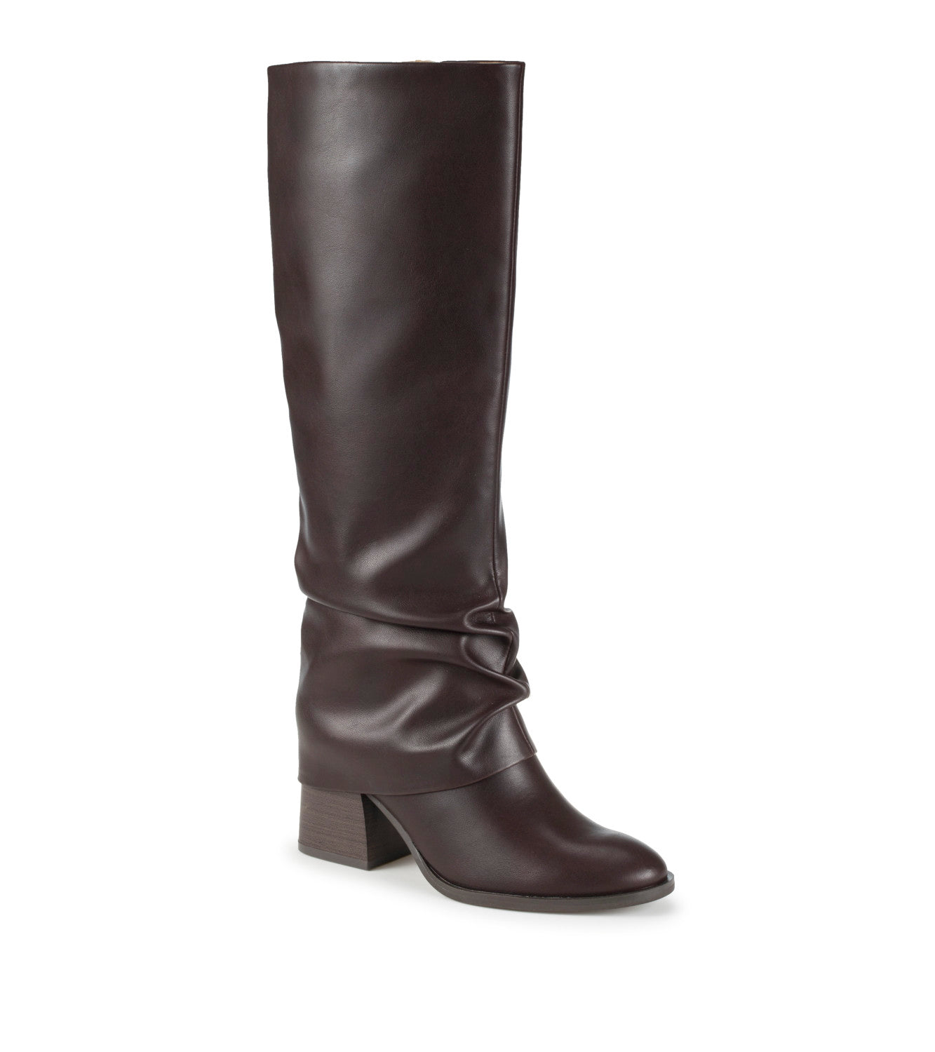 Dia Wide Calf Tall Boot - Dark Brown (BT31513WC)