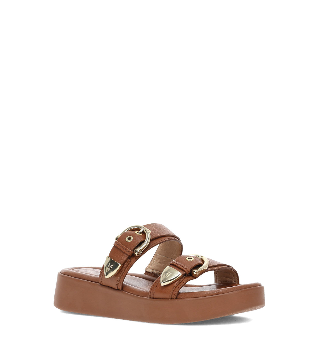 Maya Buckle Sandal - Dark Latte (FR41698-DLAT)