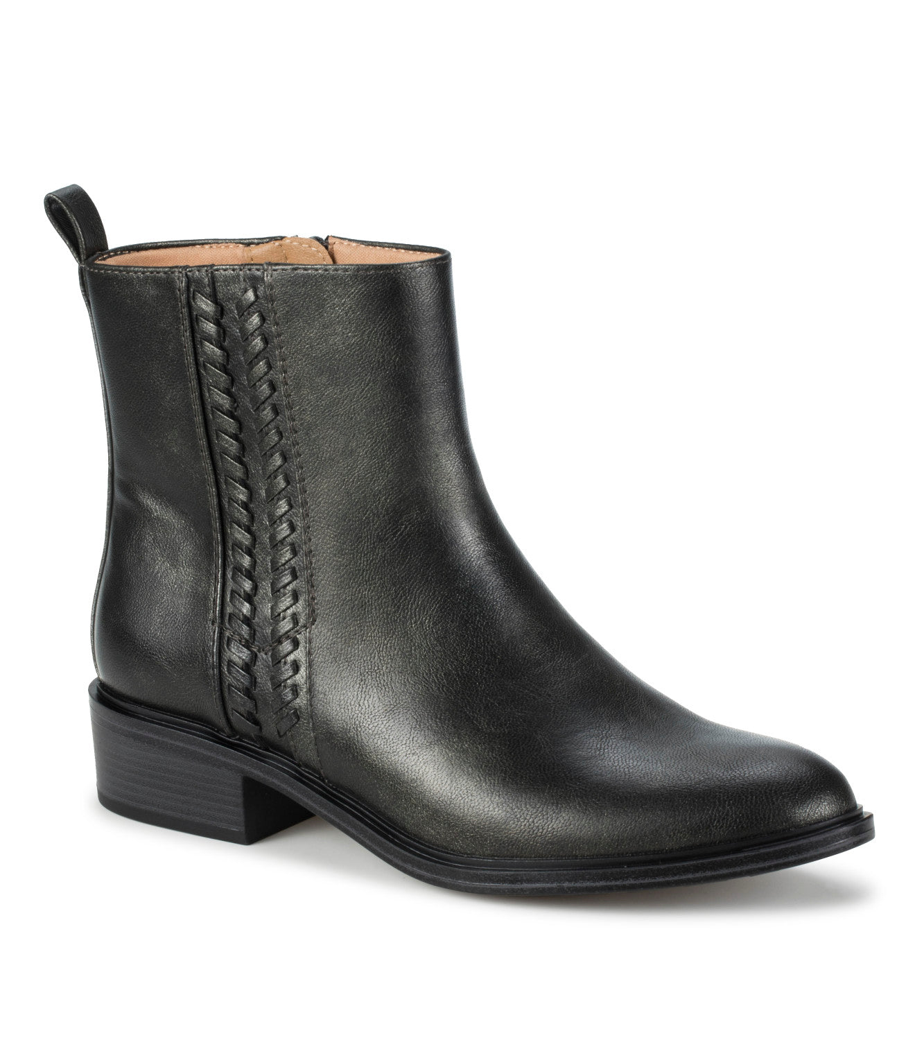 Avana Block Heel Bootie - Pewter (BT31711)