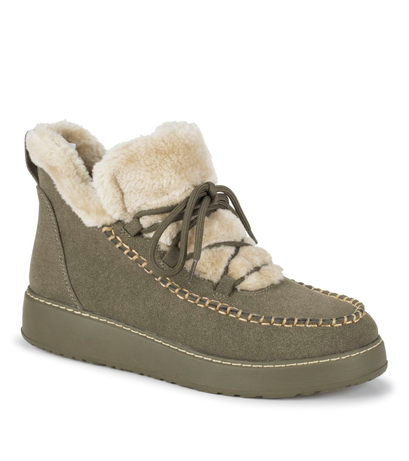 Faelyn Moc Toe Bootie - Moss (BT31460)