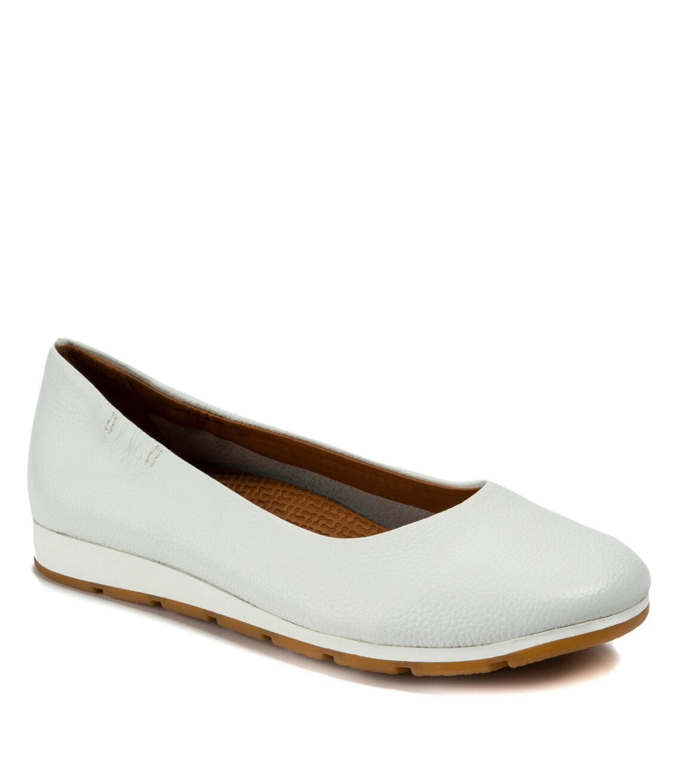 Prim Slip On - White Leather (BT27159)