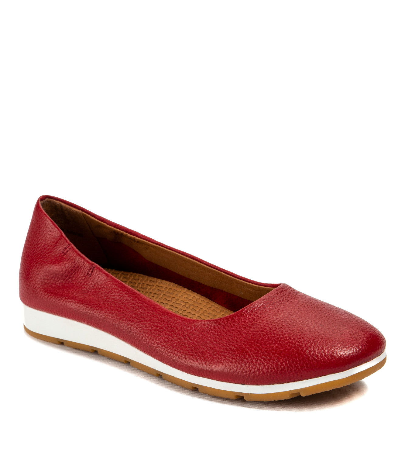 Prim Slip On - Red Leather (BT27158)