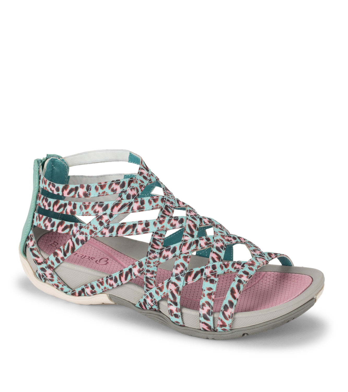 Samina Sandal - Sage Multi Leopard (BT29074)