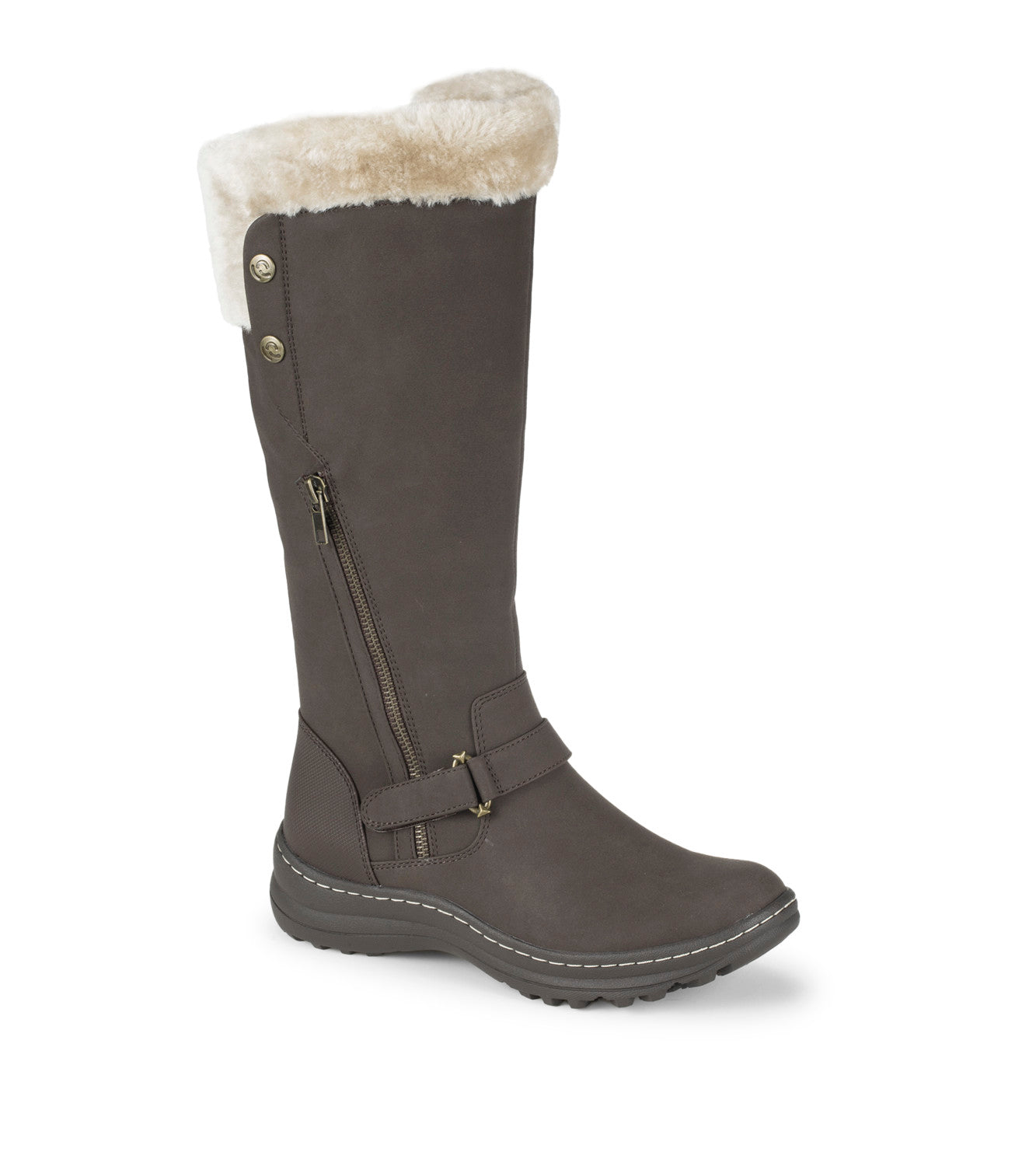 Alliah Cold Weather Tall Boot - Dark Brown (BT32180)