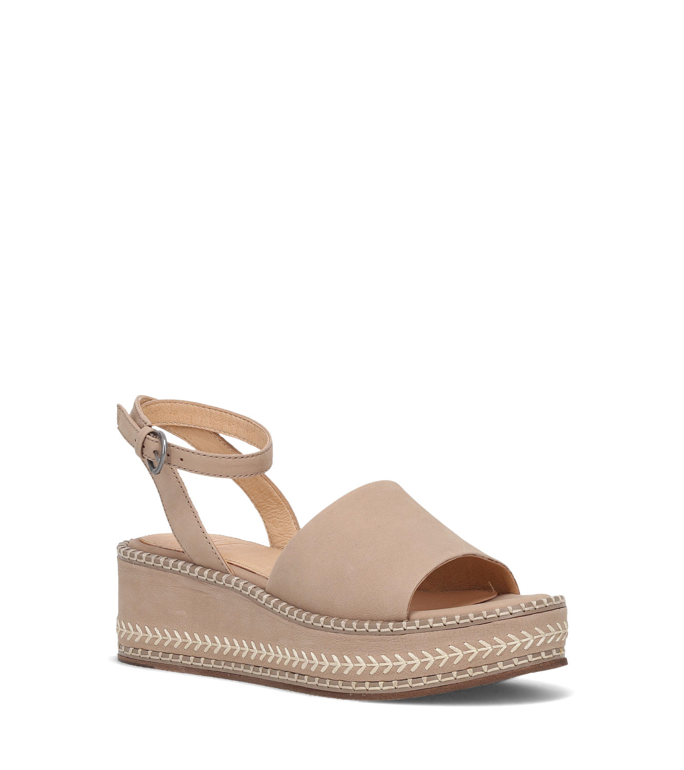 Joy Ankle Strap Platform Sandal - Clay (FR40944-CLAY)