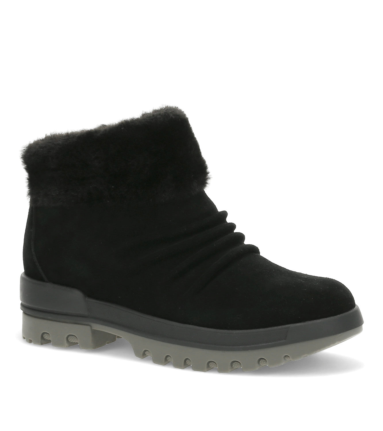 Nuri Cold Weather Bootie - Black Suede (BT30190)