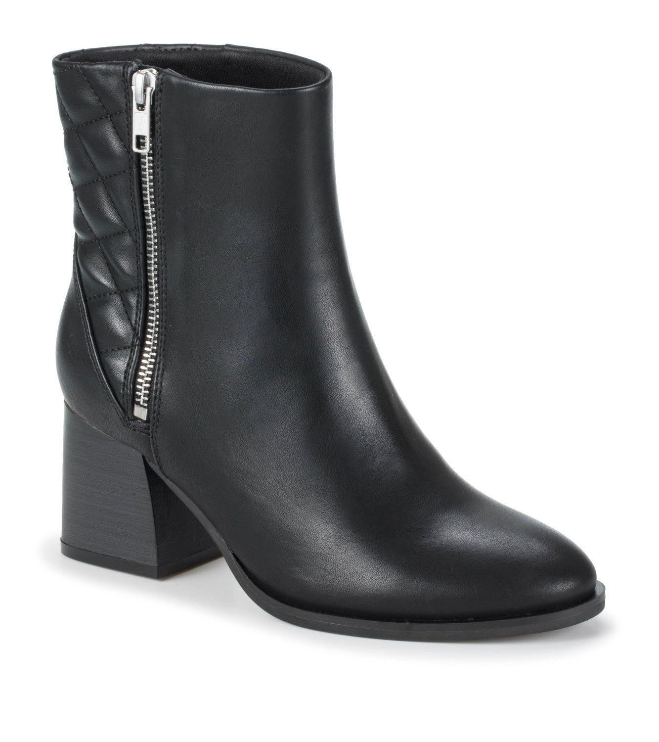 Dineen Block Heel Bootie - Black (BT31556)