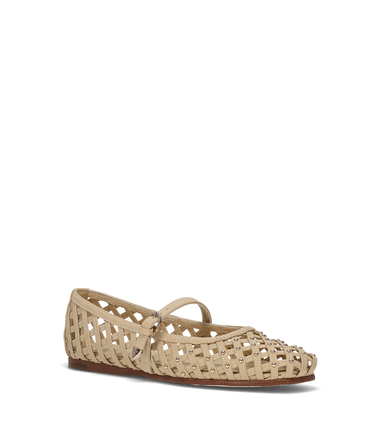 Elvie Woven Mary Jane - Butter (FO10437)
