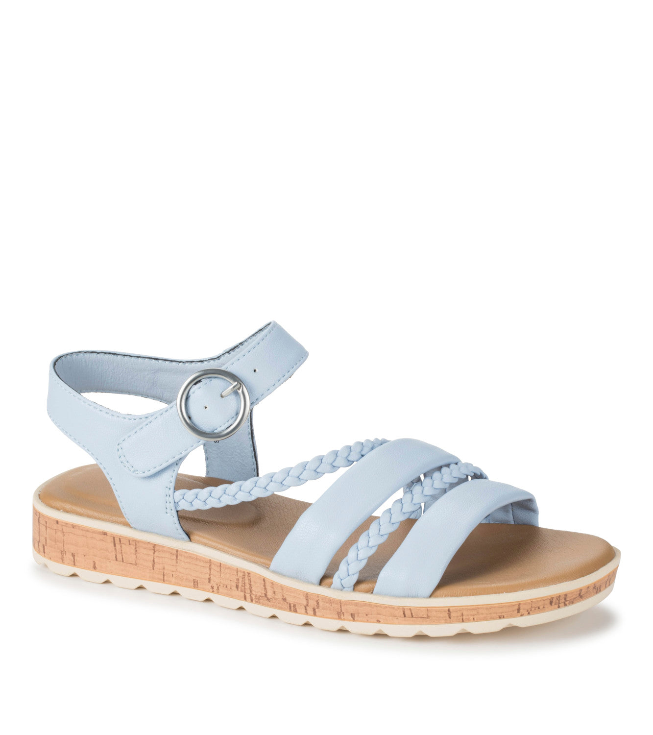 Gwyneth Slide Sandal - Sea Glass Blue (BT31157)