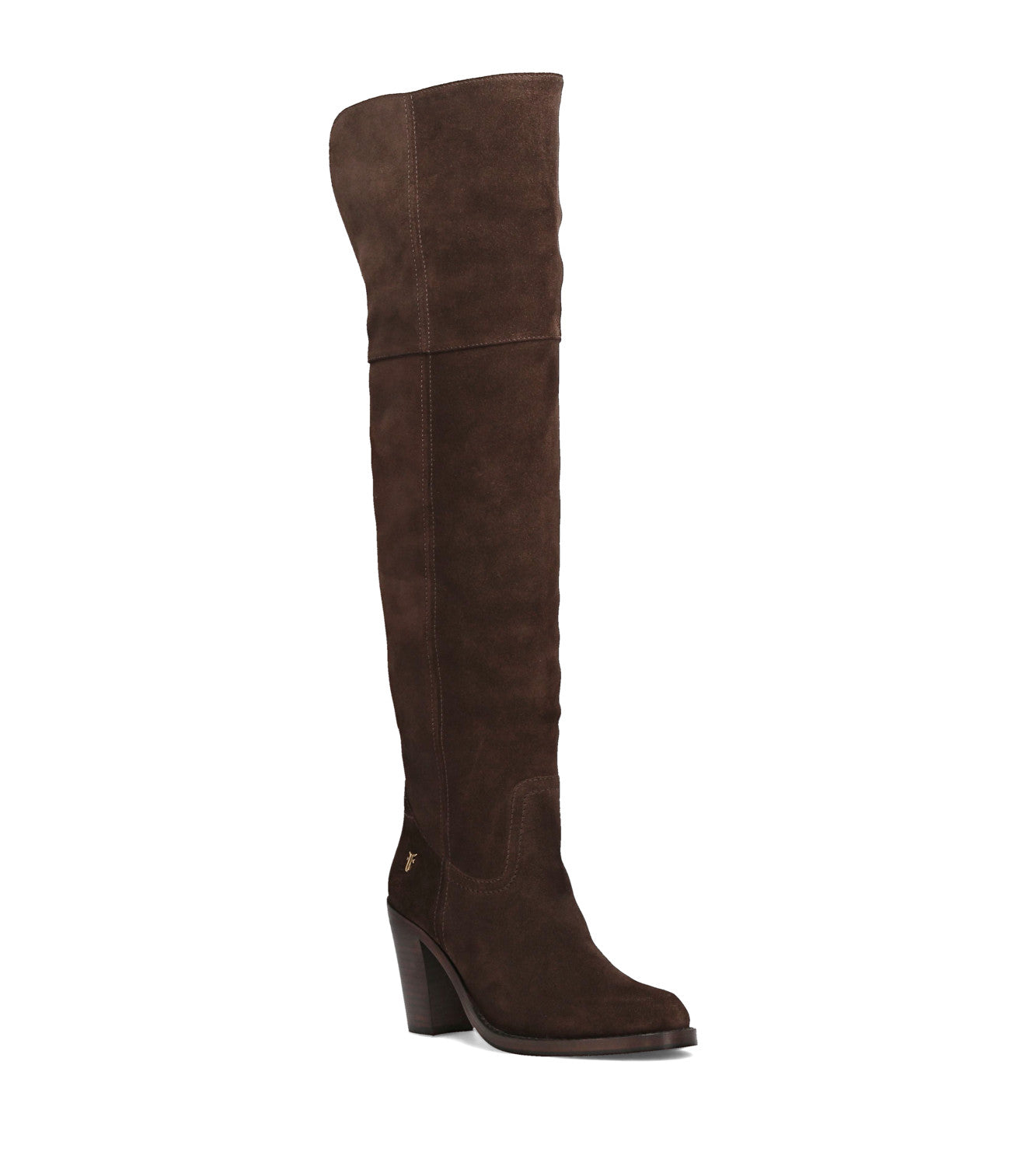 Corinne Over The Knee Boot - Dark Brown (FR42059-DBRO)