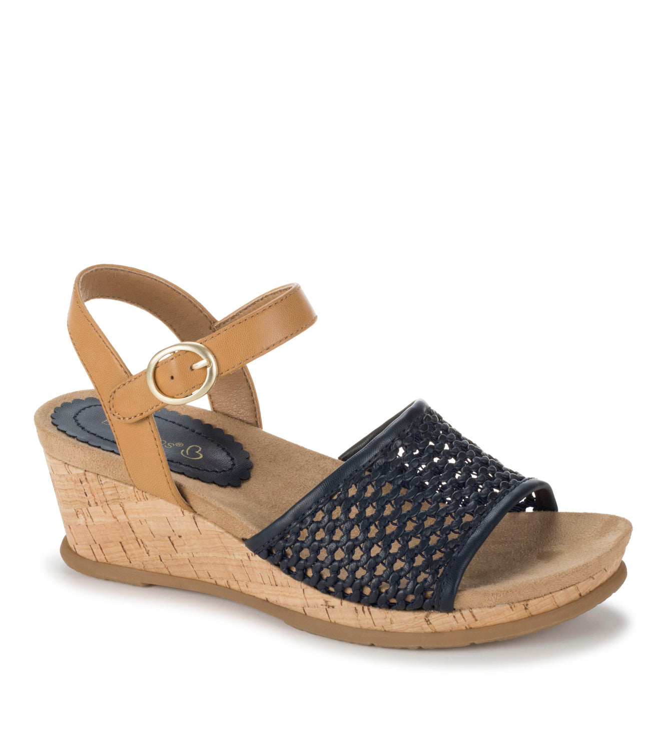 Fernelle Wedge Sandal - Navy Blue (BT31253)