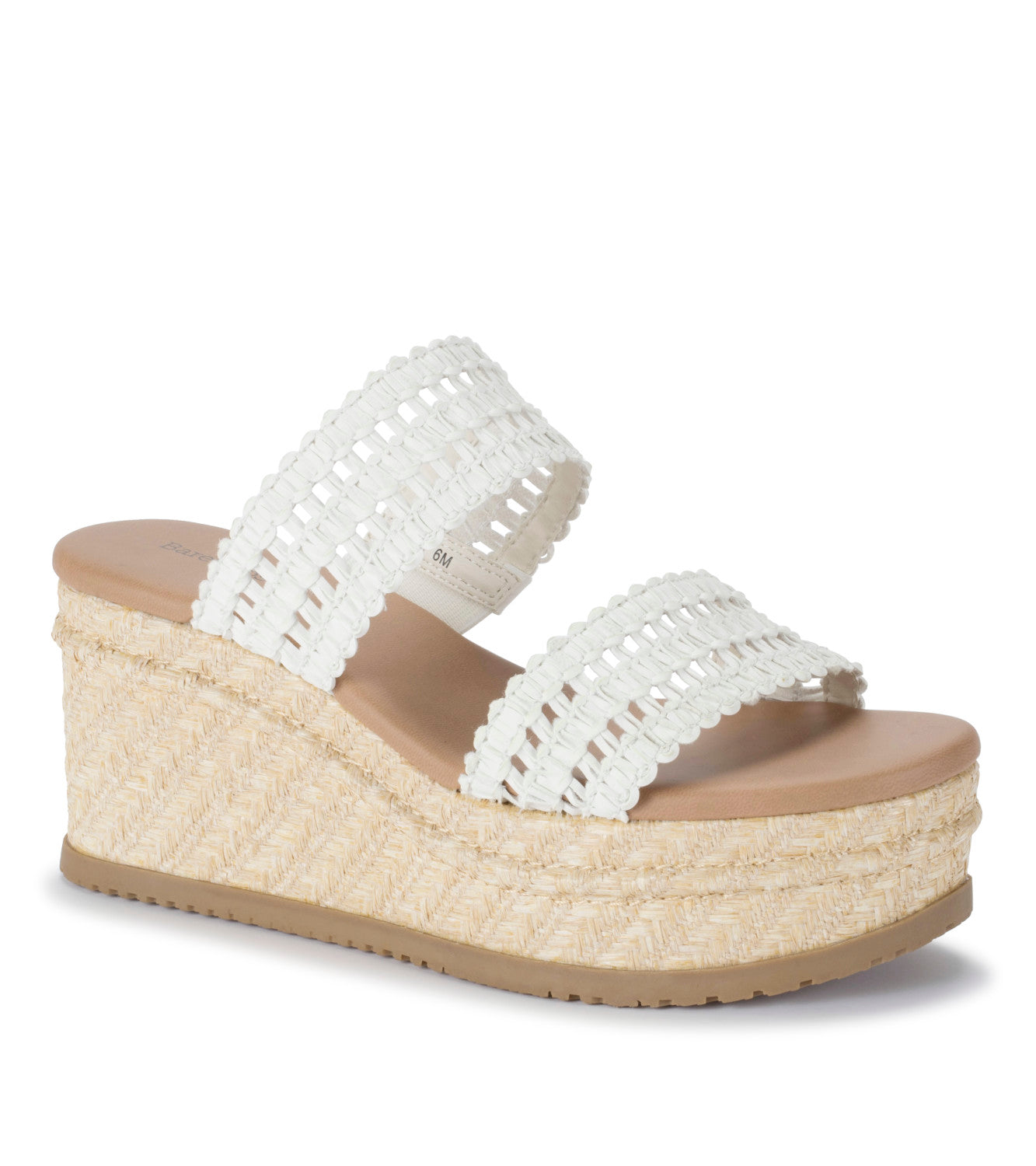 Sophie Wedge Sandal - White (BT30486)