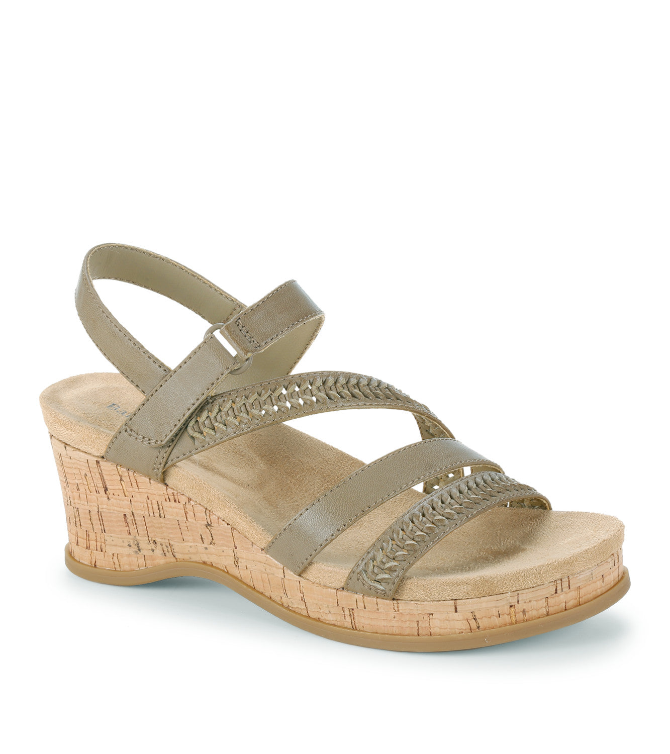 Ciara Wedge Sandal - Dove Grey (BT31360)