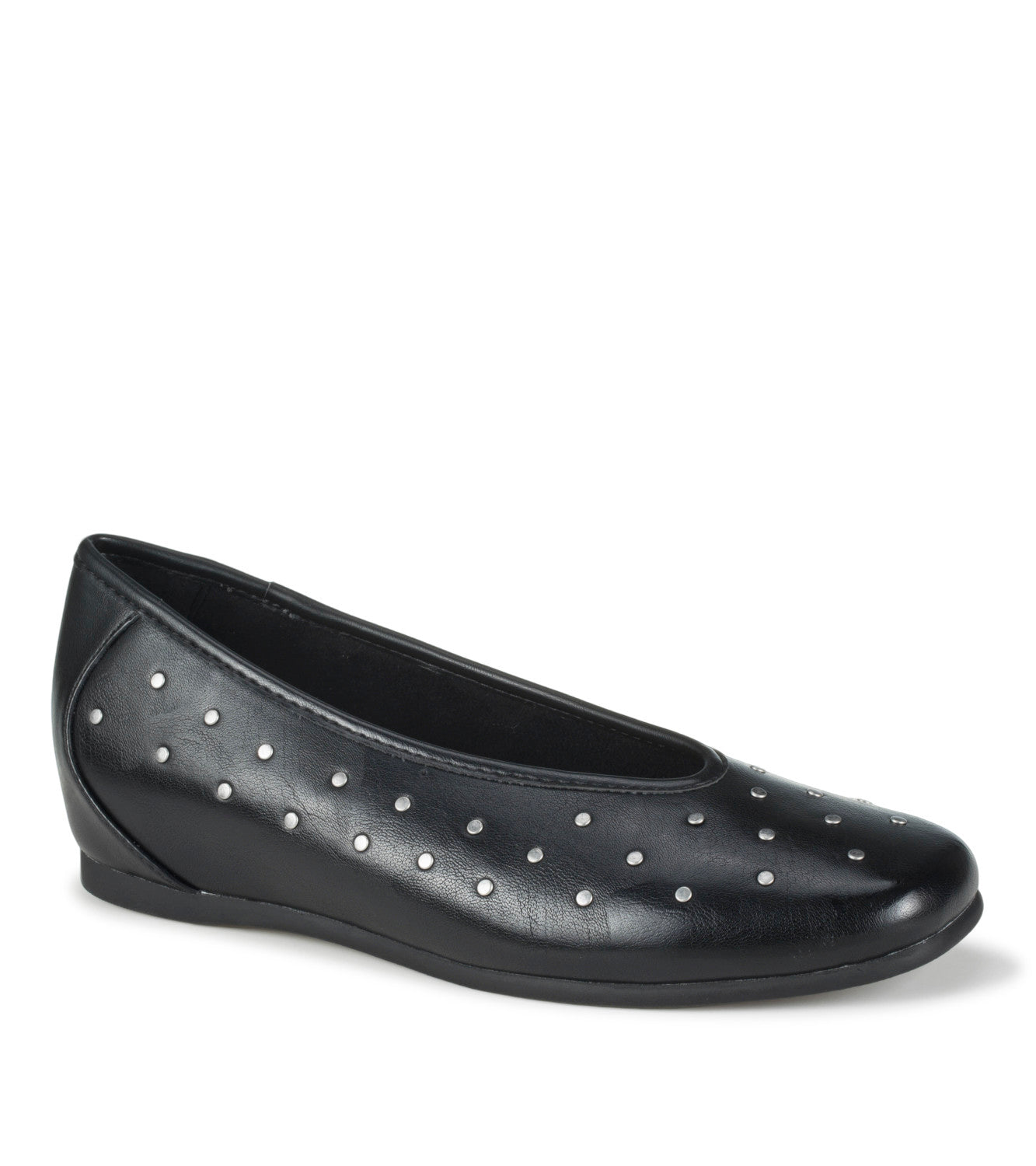 Ryalie Studded Flat - Black (BT32009)
