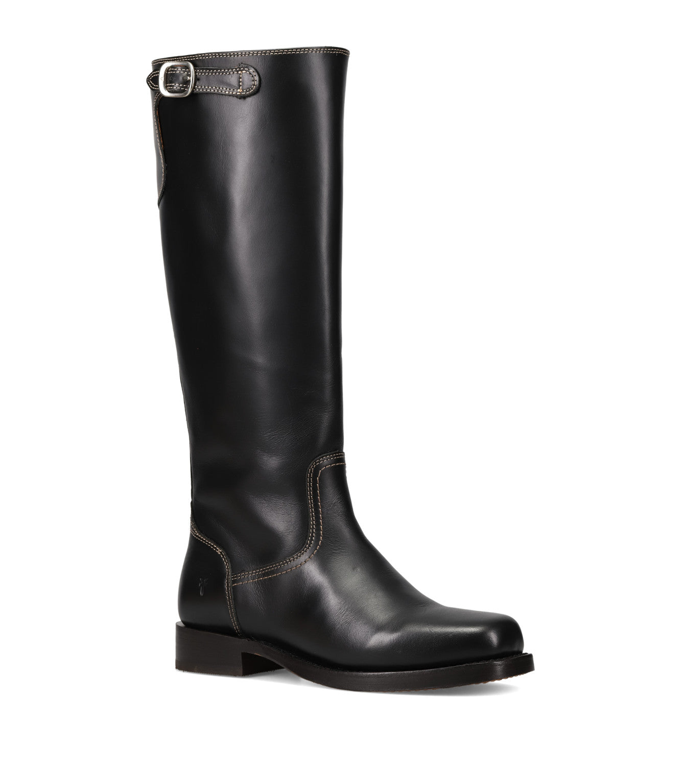 Campus Low Heel Tall Riding - Black (FR42112-BLAC)