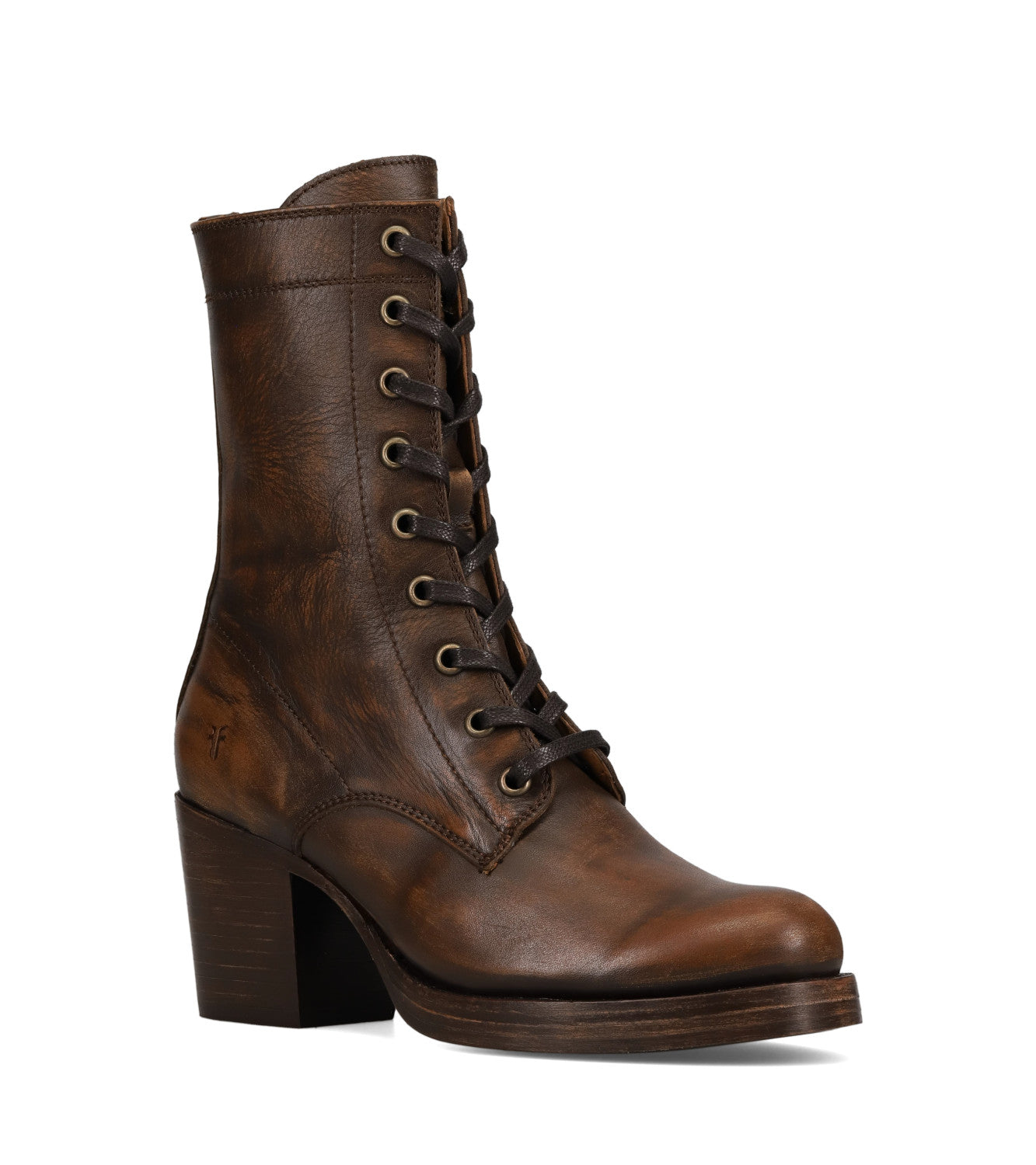 Jean Lace Up - Distressed Dark Brown (FR42089-DDKB)