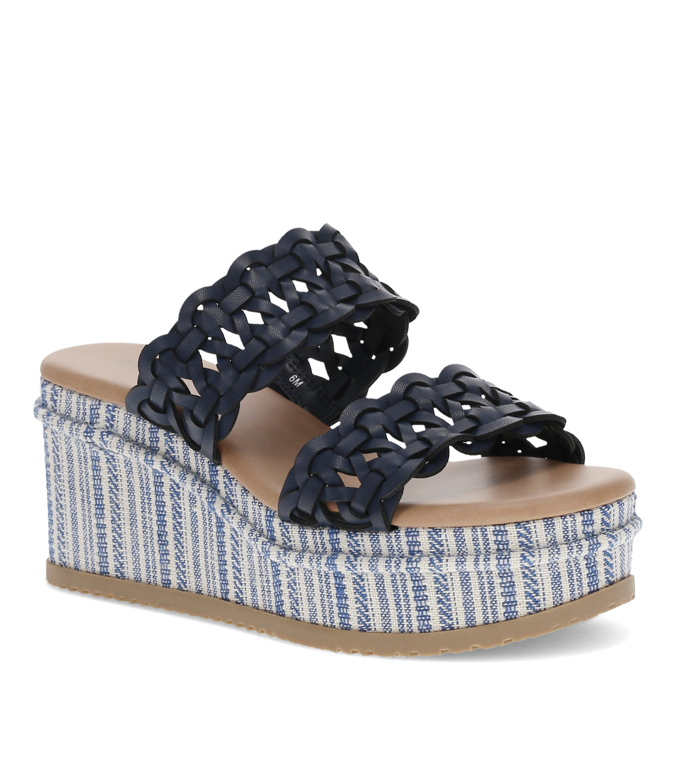 Skylar Wedge Sandal - Dark Navy (BT30717)