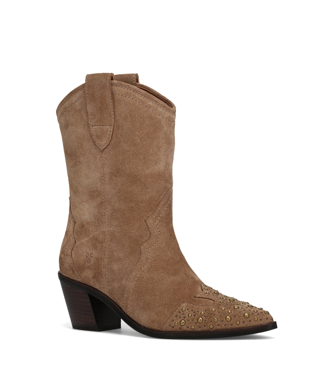 Sara Wingtip Stud - Almond (FR42072-ALMO)