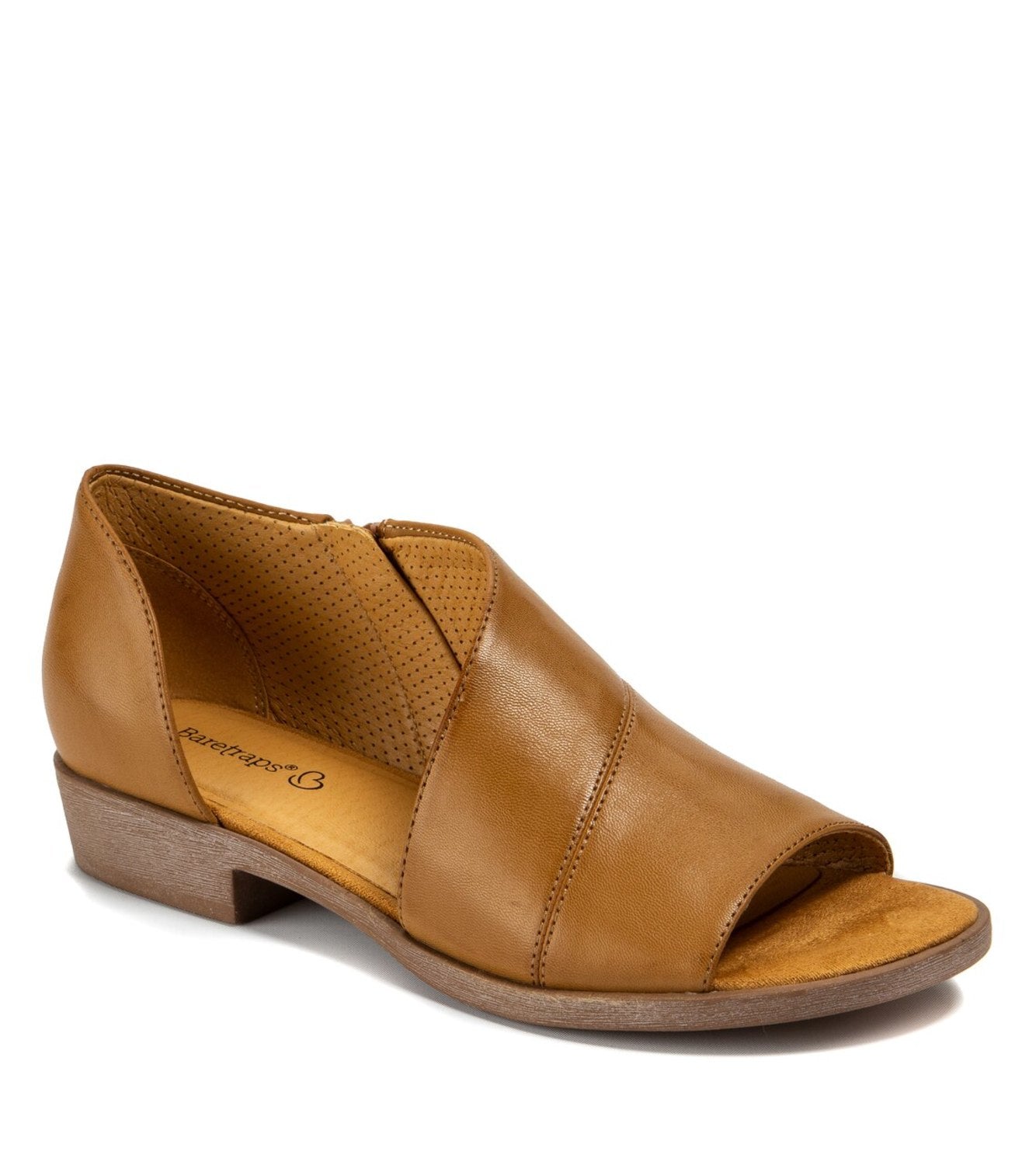 Sedina Peep Toe Slip On - Caramel (BT25667)