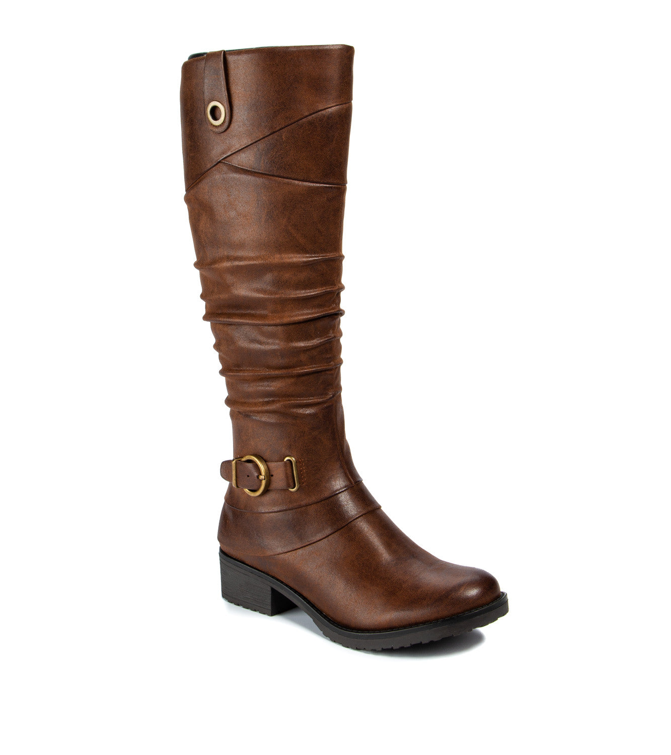 Onika Wide Calf Boot - Brush Brown (BT26809MWS)