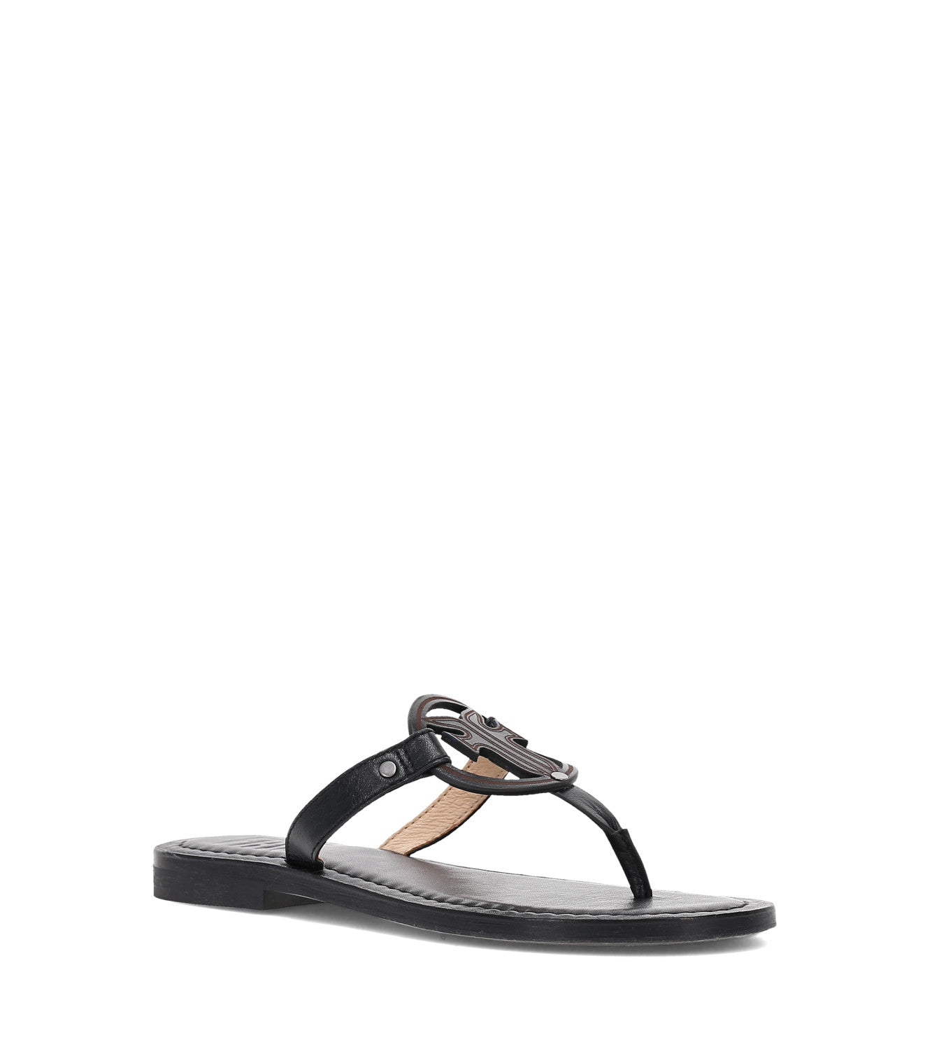Taylor Logo Sandal - Black (FR41792-BLAC)