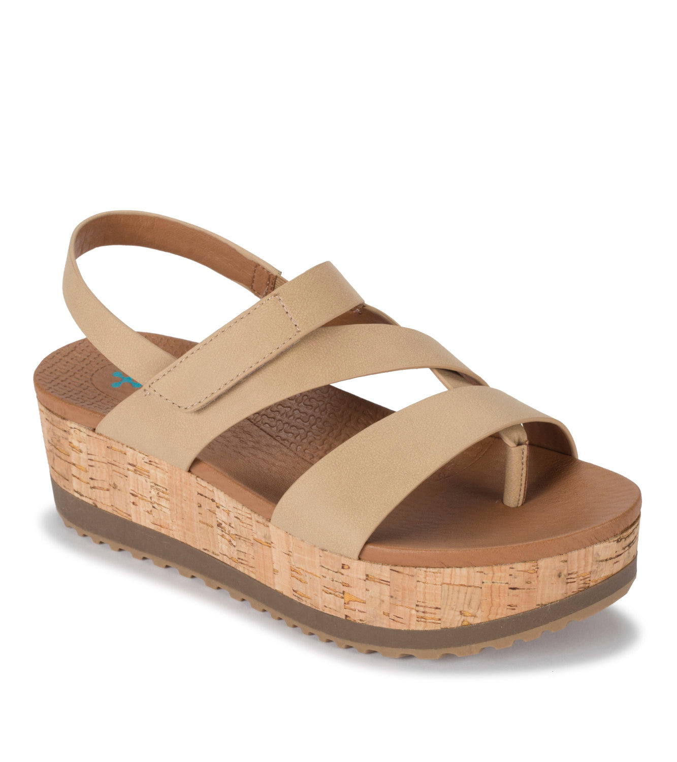 Haisley Platform Wedge Sandal - Dark Sand (BT29000)