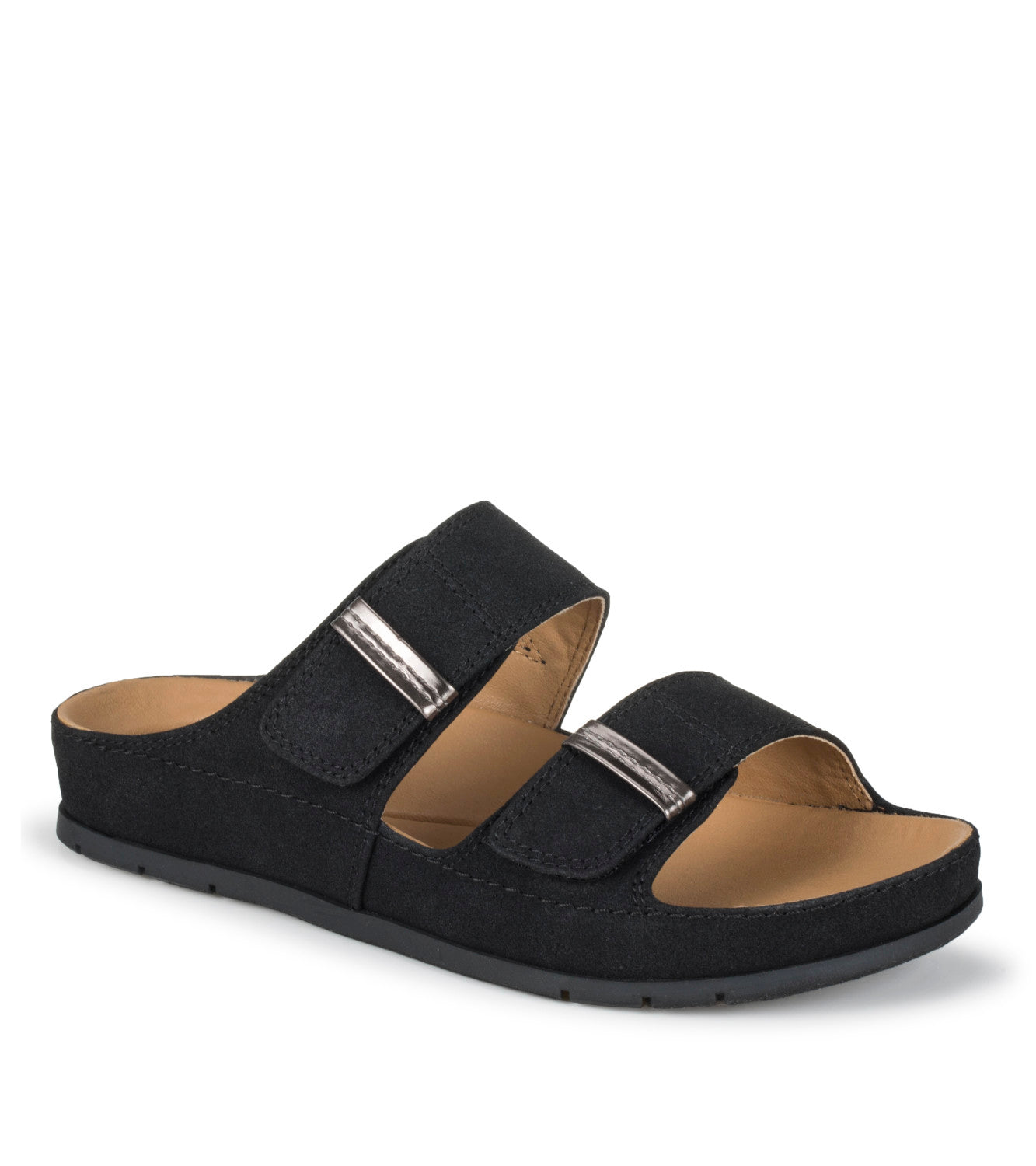 Wisteria Slide Sandal - Black/Black (BT31934)