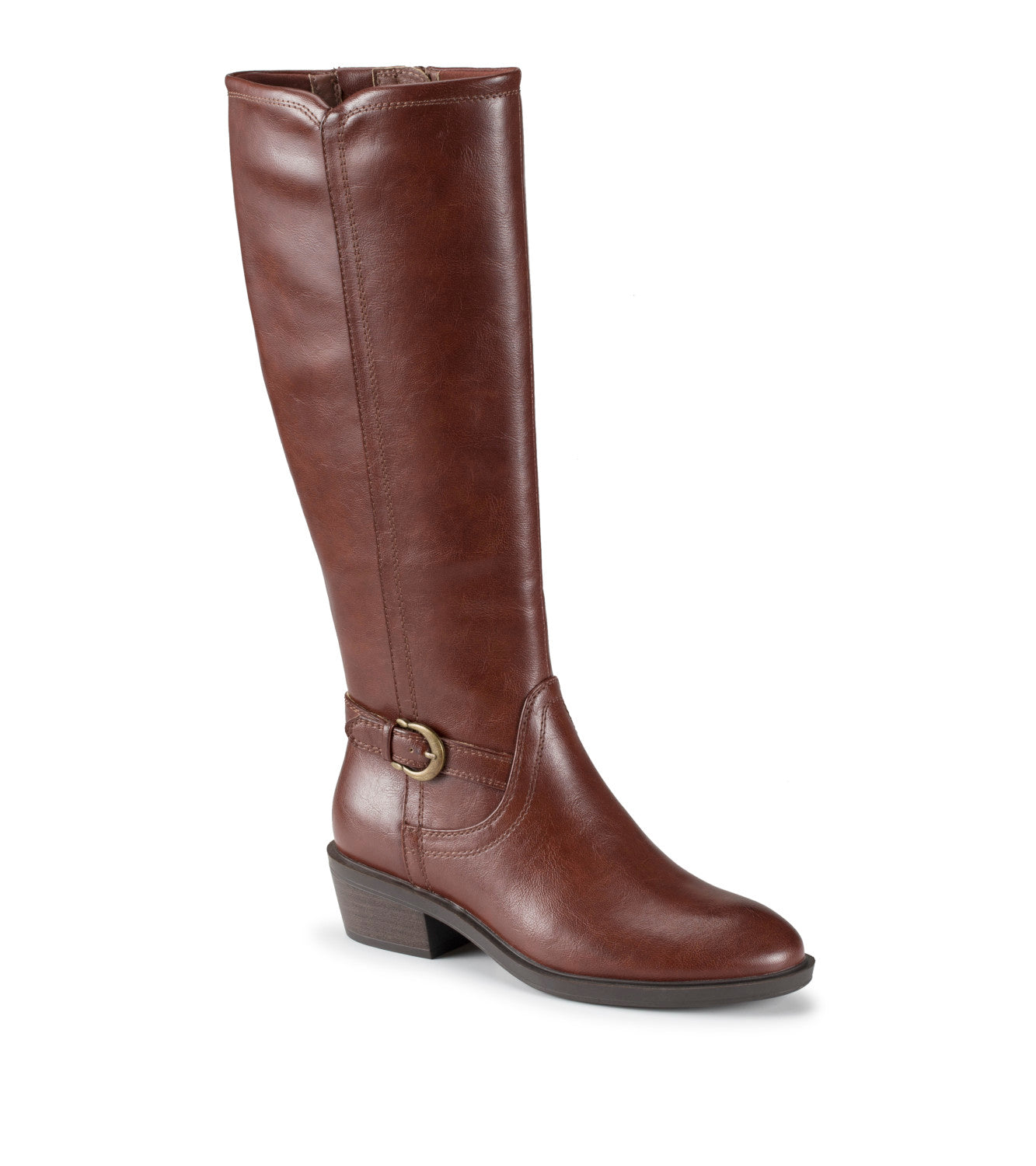 Nena Wide Calf Riding Boot - Mahogany (BT30912WC)