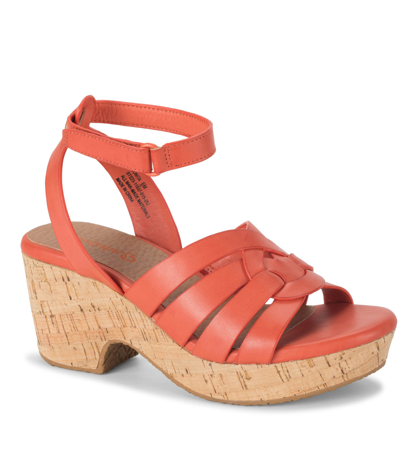Bonita Wedge Sandal - Ginger (BT29626)