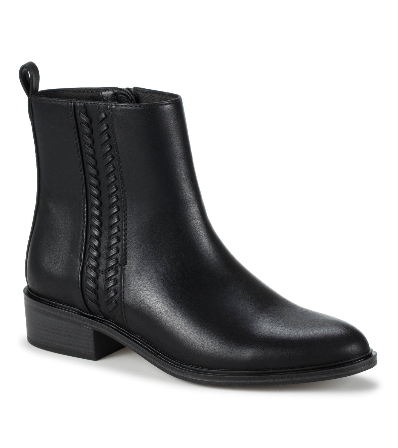 Avana Block Heel Bootie - Black (BT31584)