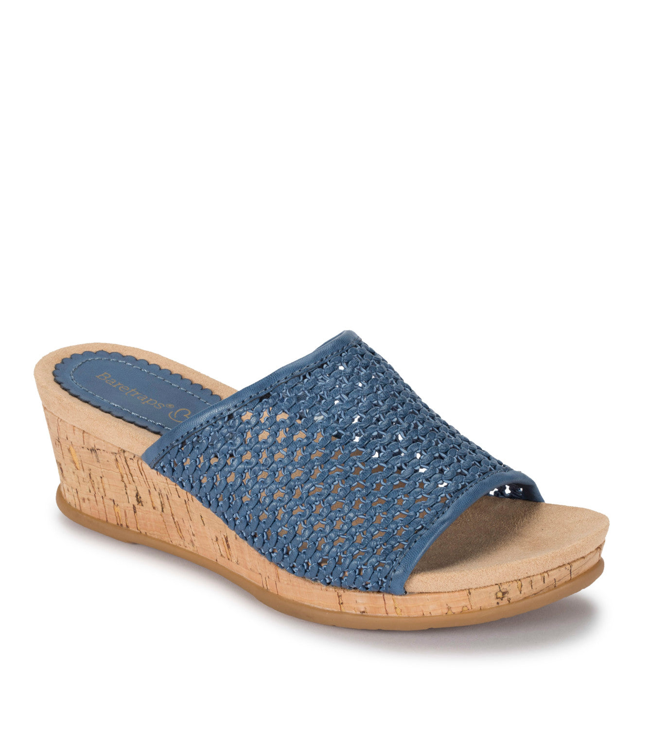 Flossey Wedge Slide Sandal - Ocean (BT28994)