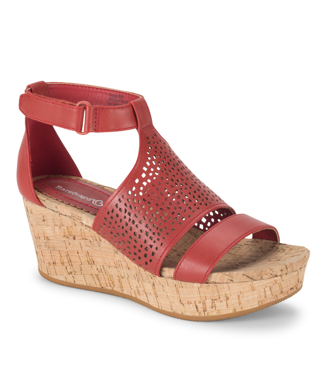 Raisie Wedge Sandal - Red (BT29802)