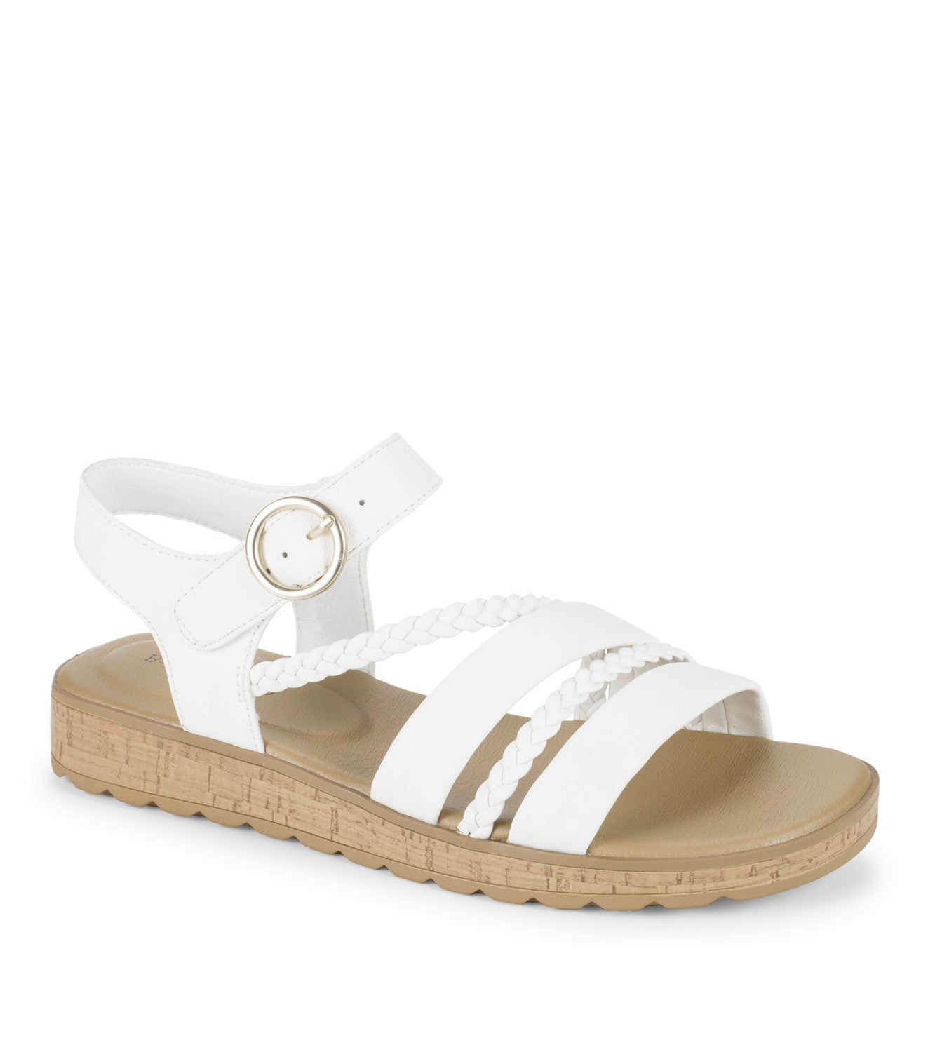 Gwyneth Slide Sandal - White (BT31158)
