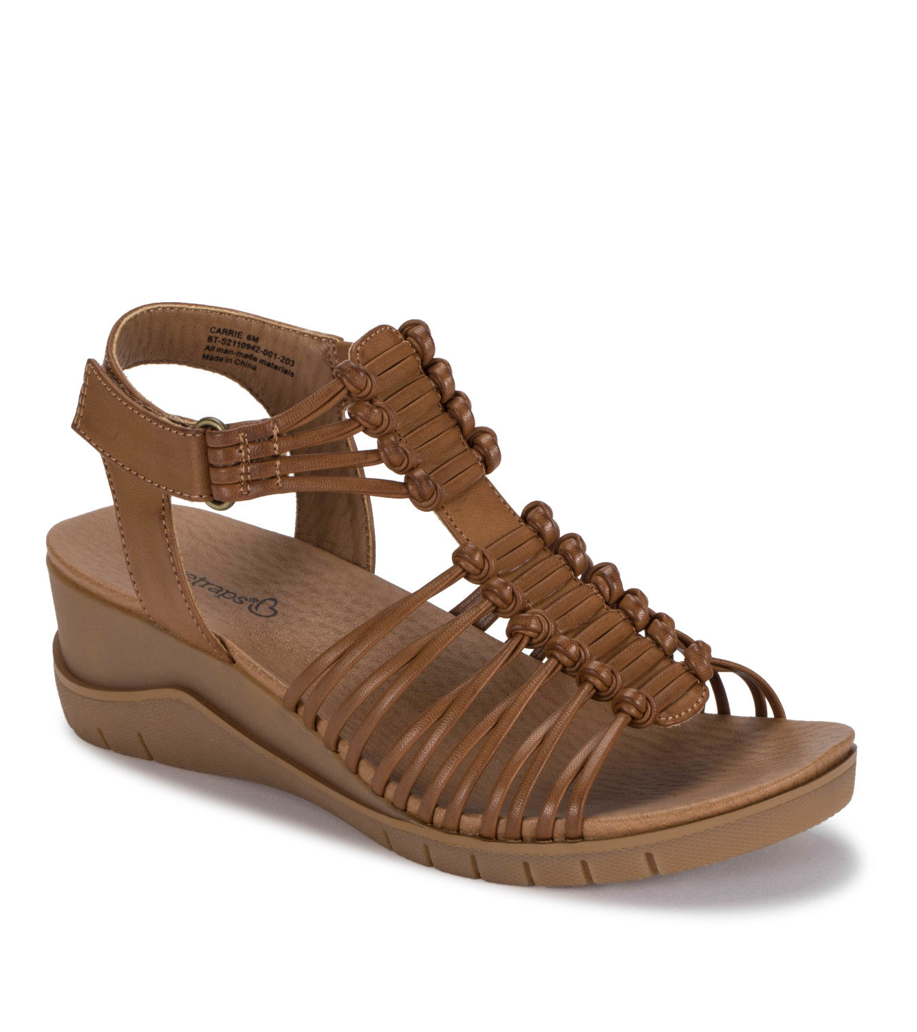 Carrie Wedge Sandal - Auburn (BT28133)